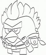 Coloring Pages Angry Bird Pdf Birds Popular sketch template