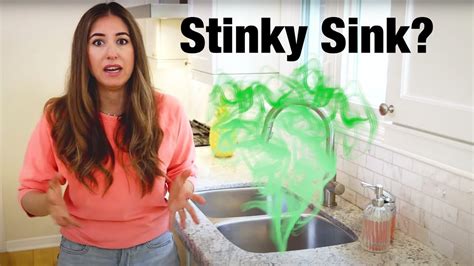 clean  smelly sink youtube
