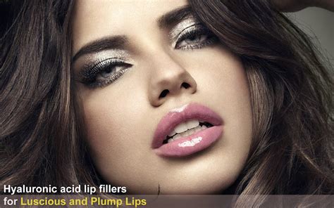 Cosmetic Procedures Hyaluronic Acid Lip Fillers For Luscious And Plump