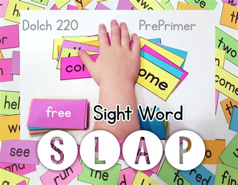 printable sight word games  kindergarten mazmom