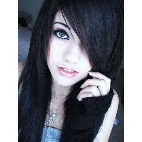Pin By Silverrayz On My Polyvore Finds Emo Scene Hair Emo Hair Girl