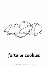 Fortune Colouring Cookies Chinese Year Coloring Sheet Pages Cookie Village Activity Explore Activityvillage sketch template