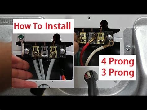 dryer  prong wiring