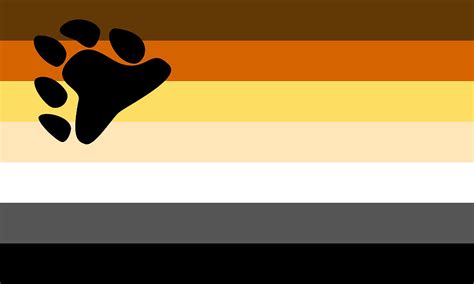 Gay Bear Brotherhood Flag Digital Art By Pride Flags