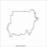Sudan Map Printable Outline Blank Transparent Rather Geography Overview Quick Then Want sketch template