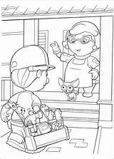 Manny Handy Coloring Pages Portillo Mrs Characters Kids Print Site Coloring2print sketch template