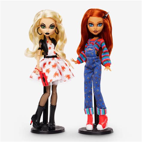 monster high skullector chucky and tiffany doll 2 pack mattel creations