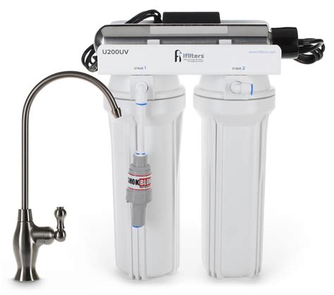 uv drinking water filtration purifier system  stage filter sterilize usa  ebay