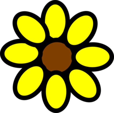sunflower clip art  clkercom vector clip art  royalty