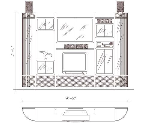 autocad drawing files show  residential showcase beautiful block drawing