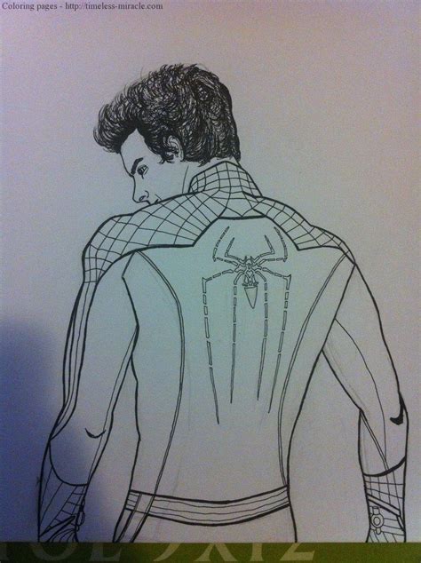 amazing spider man  coloring pages