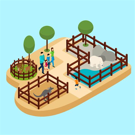 family   zoo illustration  vector art  vecteezy