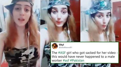 Pakistani Asf Female Officer Penalised For Lip Sync Video Netizens