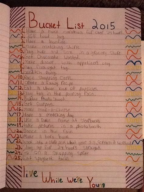 personalized bucket list  bucket list bucket list