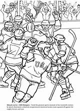 Hockey Sheets Adult Dover Doverpublications sketch template