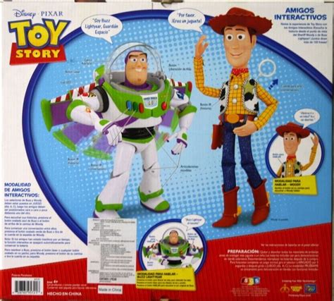 buzz lightyear y woody interactivos toy story 100 frases 2 449 00