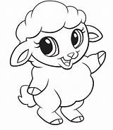 Sheep Chop Coloringonly sketch template