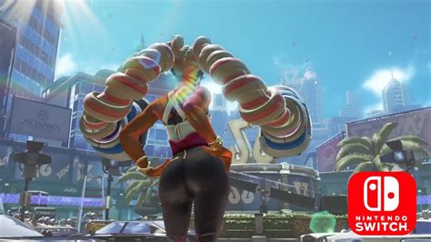 arms twintelle trailer nintendo switch full hd 60fps youtube