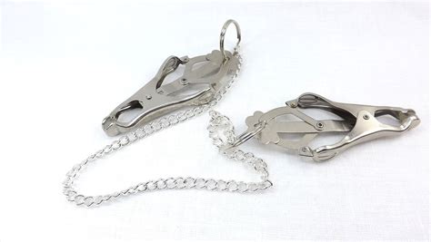 butterfly clamp with chain nipple clamps body clamps