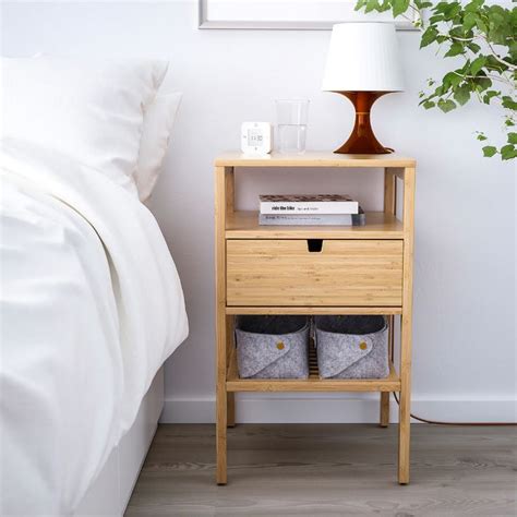 nordkisa nightstand bamboo width   ikea   nordkisa nightstand ikea nordkisa