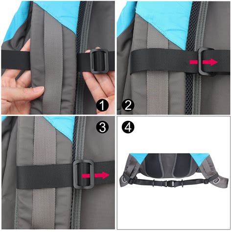 backpack chest strap wisdompro heavy duty adjustable backpack sternum strap chest belt