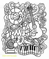 Coloring Music Mandala Pages Getdrawings sketch template