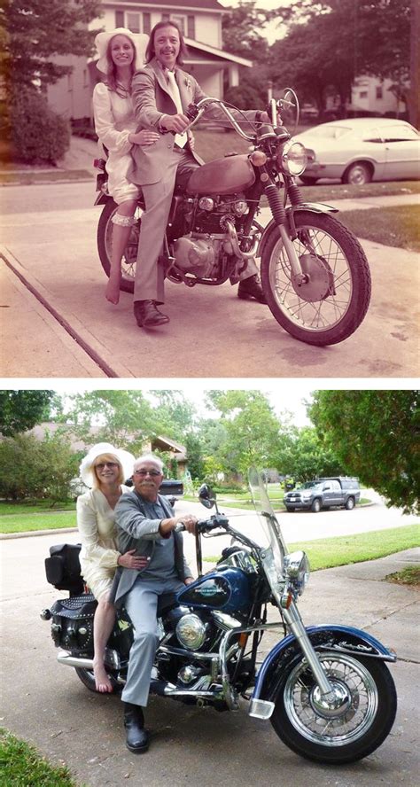 15 couples recreating their old photos prove that true