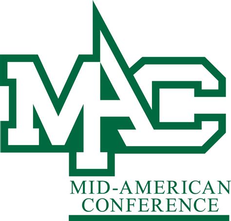 mid american conference logo primary logo ncaa conferences ncaa conf chris creamers