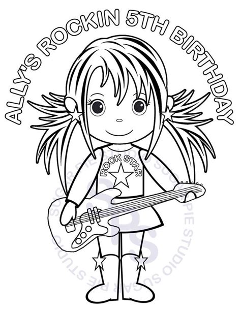 printable rock star coloring pages cumshot brushes