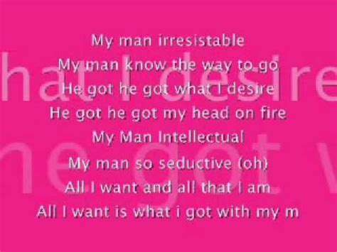 man lyrics youtube