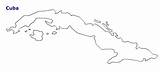 Outline Cuba Map Printable Island Coloring Maps Tattoo Search Blank Google Rico Puerto Inspiration Next Color Pages Outlines Area Cities sketch template