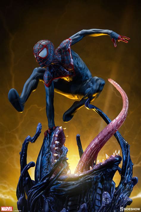 Spider Man Miles Morales Marvel Premium Format Tm Figure
