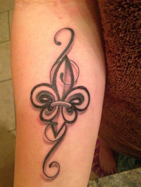 Pin By Beaniegirl On Louisiana Art Fleur De Lis Tattoo