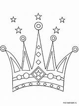 Crown sketch template