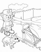 Dog Sled Handipoints Coloring Pages Printables Cool Template Primarygames Husky Race Getdrawings Drawing Winter Cat Printable Inc 2009 Find Good sketch template