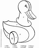 Coloring Pages Animal Duck Toy Toys Color Number Print Easy Fun Outline Activity Printable Clipart Honkingdonkey Books Favorite Sheet Library sketch template