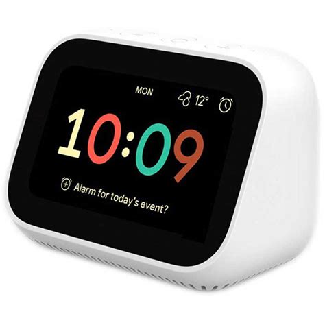 xiaomi mi smart alarm clock white buy  offers  techinn