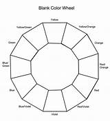 Wheel Color Blank Printable Colour Worksheet Chart Template Coloring Mixing Worksheets Printablee Theory Elements Grade Charts Pdf Wheels Sheet Section sketch template