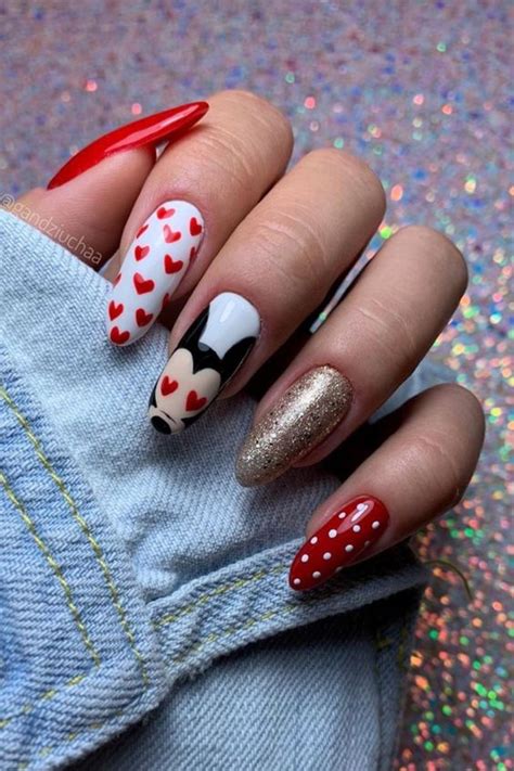 valentines day nails   stylish belles
