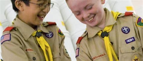 scouting builds character  life skills   youth