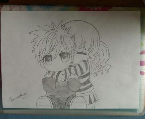 Cute Anime Couple Drawing Anime Amino