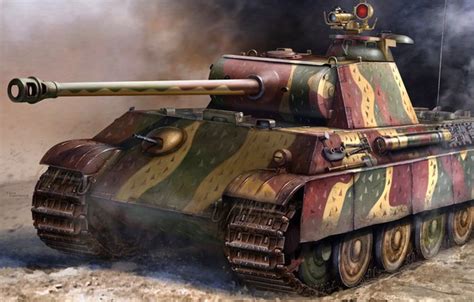 wallpaper germany panther tank panther the second