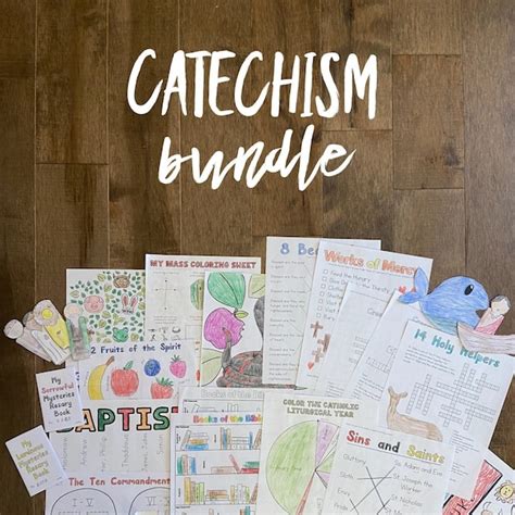 city catechism printable etsy