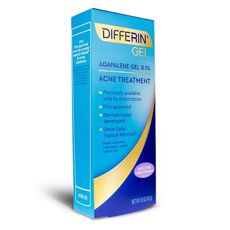 differin adapalene prescription strength retinoid gel  acne