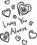 Coloring Pages Always Loving Valentines Guess Much Printable Sheets Say Color Print Easy Adults Adult Colouring Heart Forever Clipart Preschoolers sketch template