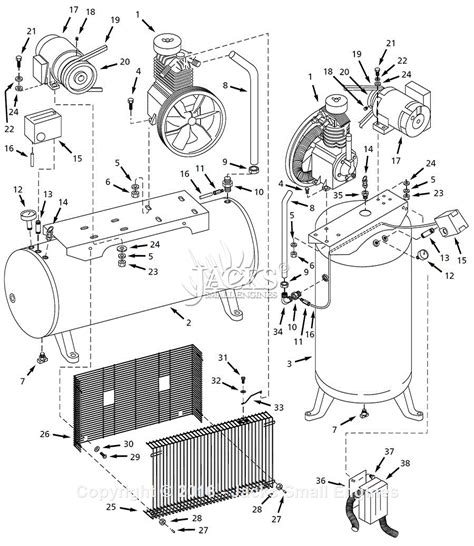 husky air compressor parts diagram reviewmotorsco