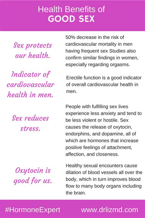 healthy sexuality for your good health dr liz lyster m d