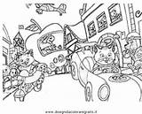 Coloring Pages Richard Scarry Busytown Colouring Kids Cartoons Color Cartoon Birthday Print sketch template