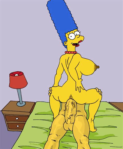 rule 34 ass bart simpson breasts color female human indoors insertion male marge simpson