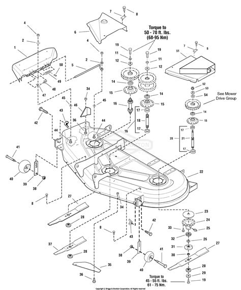 diagram husqvarna  mower deck diagram mydiagramonline